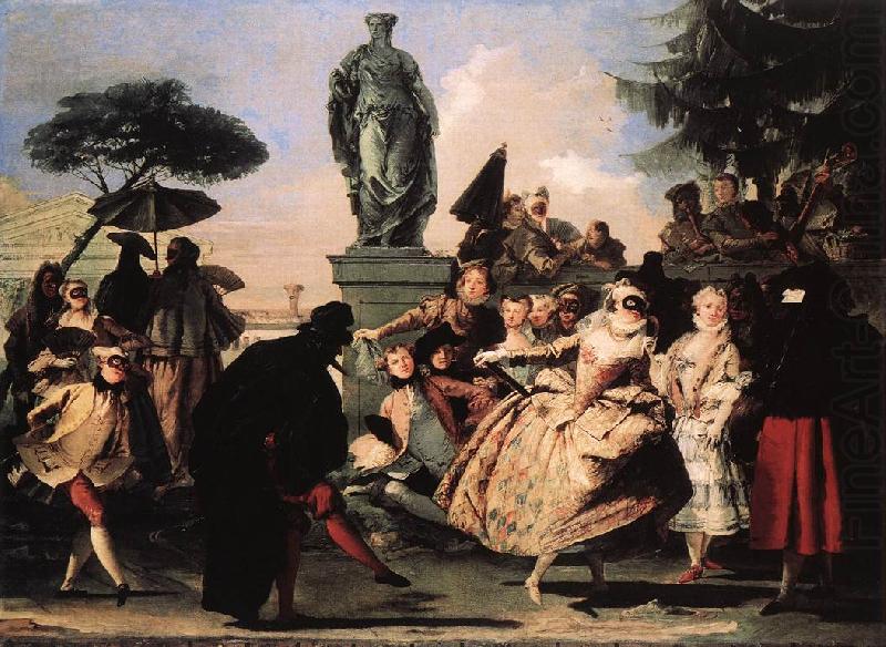 TIEPOLO, Giovanni Domenico Minuet t china oil painting image
